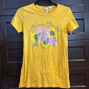 Melissa Etheridge Sunflower T-Shirt Medium
